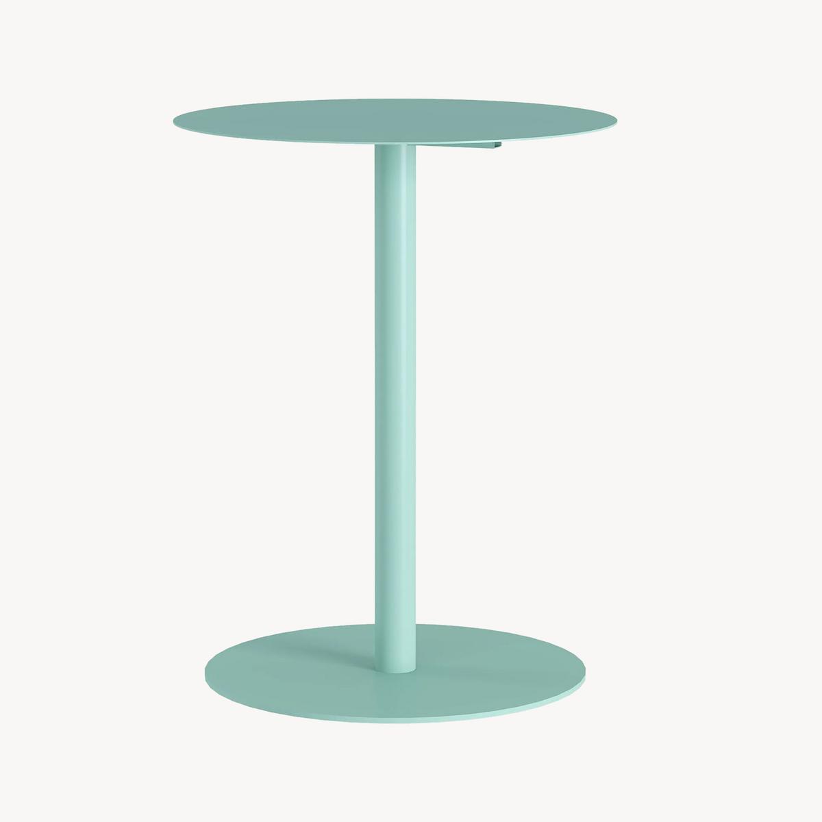 BEISTELLTISCH Nastätten - Mintgrün, Metall (40/40/50cm) - [en.casa]