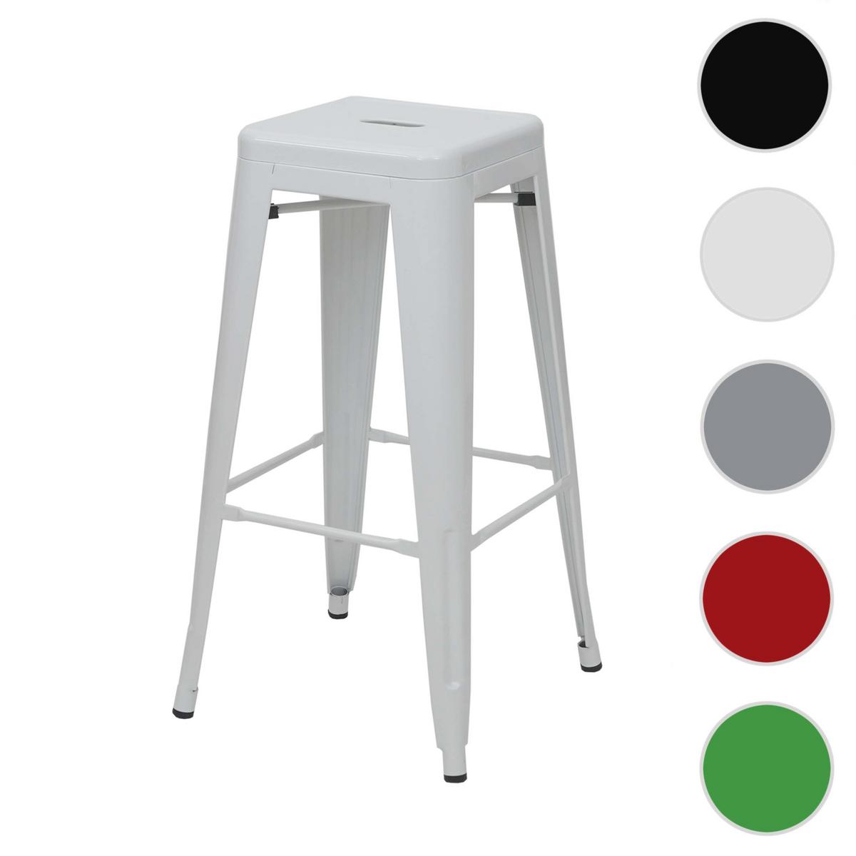BARHOCKER METALL Grau - Grau, Metall (43/77/43cm) - MCW
