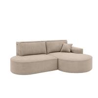 ECKSOFA Venedig Mit Schlaffunktion - Beige, Holzwerkstoff/Textil (278/179cm) - Fun Möbel