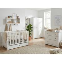 BABYZIMMER Mega-Set Thilo 6-tlg. - Schwarz/Weiß, Holzwerkstoff/Metall (1/1/1cm) - arthur berndt