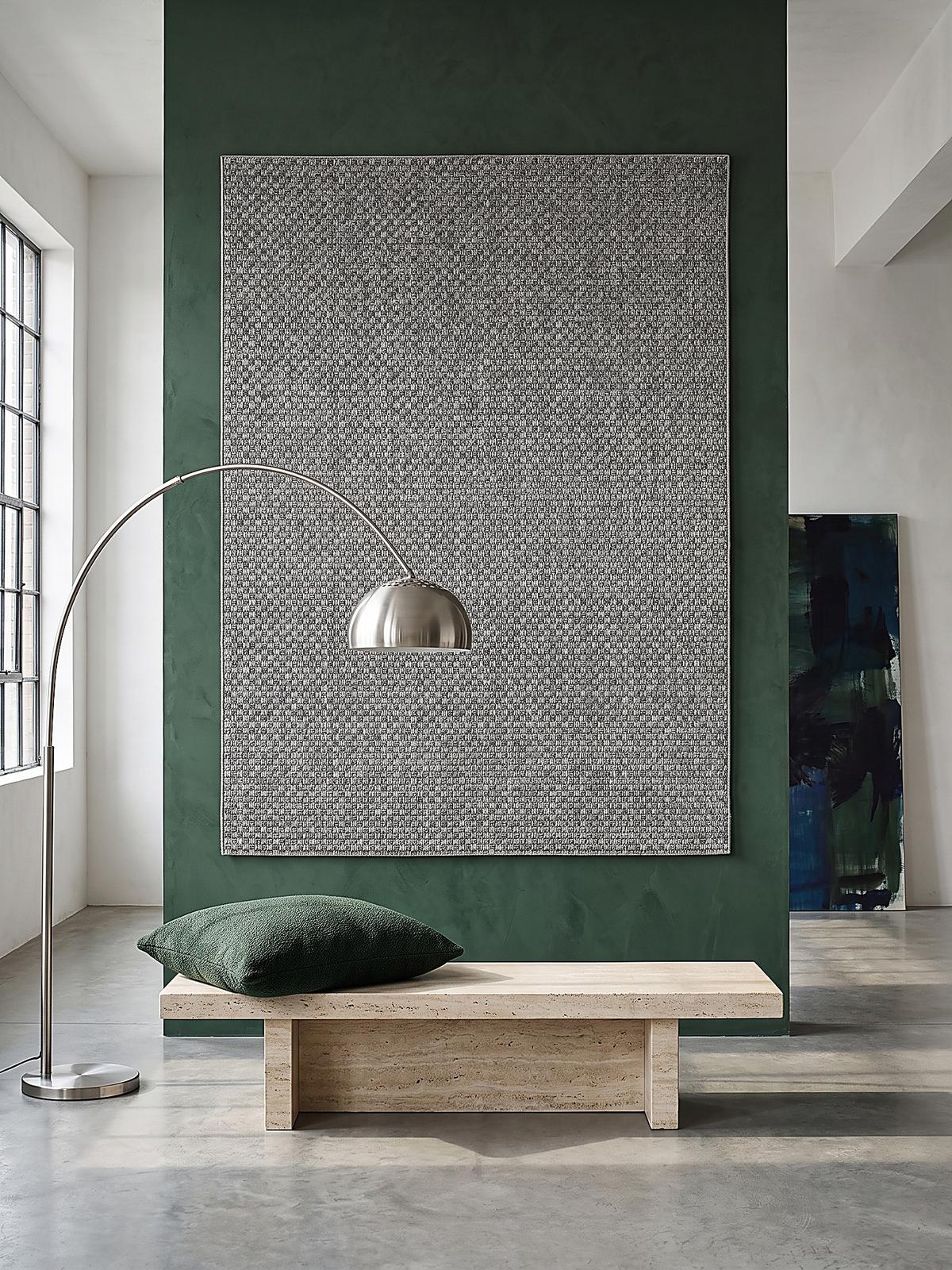FLACHWEBTEPPICH BROYE Polypropylen - Grau, Textil (240/340cm) - KADIMA DESIGN