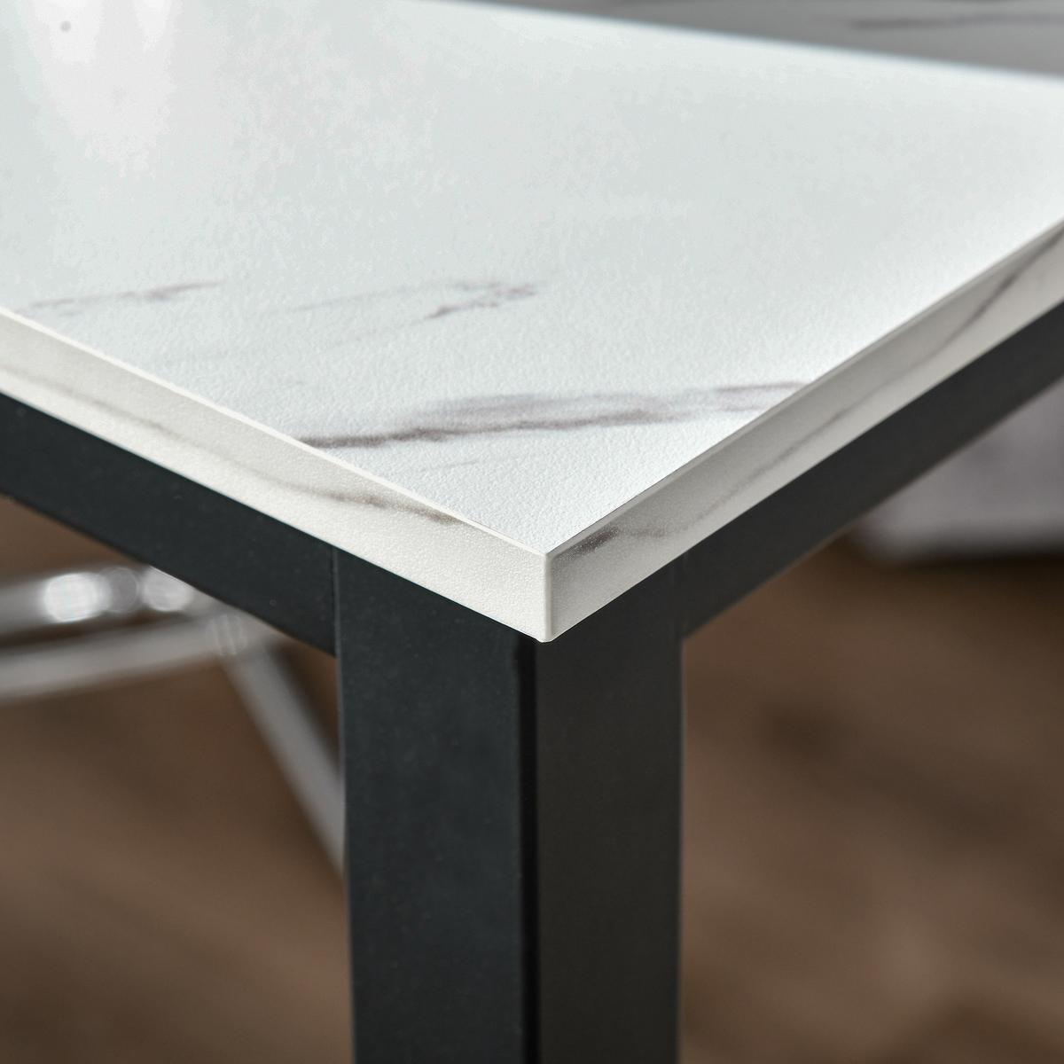 BARTISCH - Weiß, Holzwerkstoff (120/40/100cm) - HOMCOM