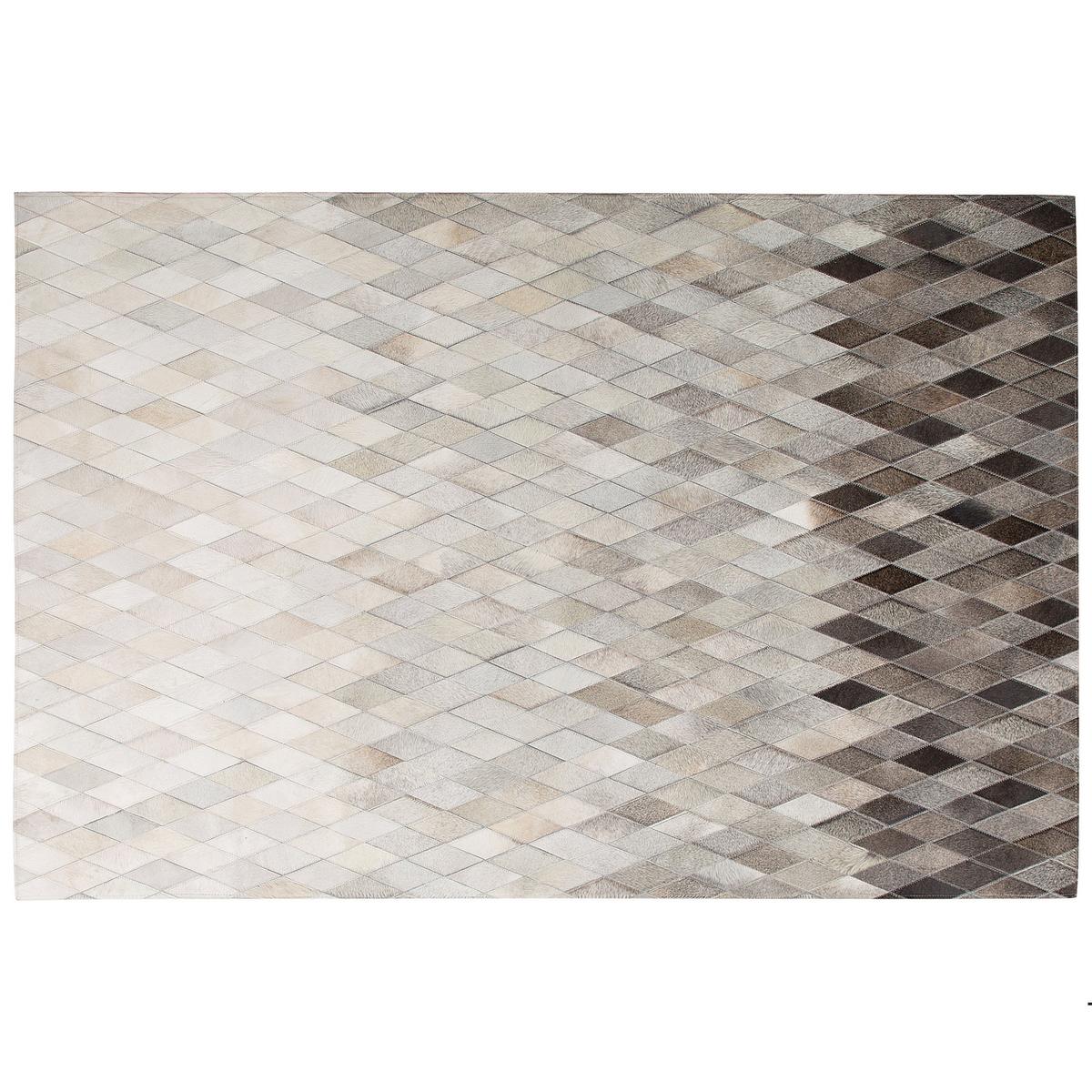 KURZFLOR-TEPPICH Maldan 230/160 cm - Beige, Fell (160/230cm) - Beliani