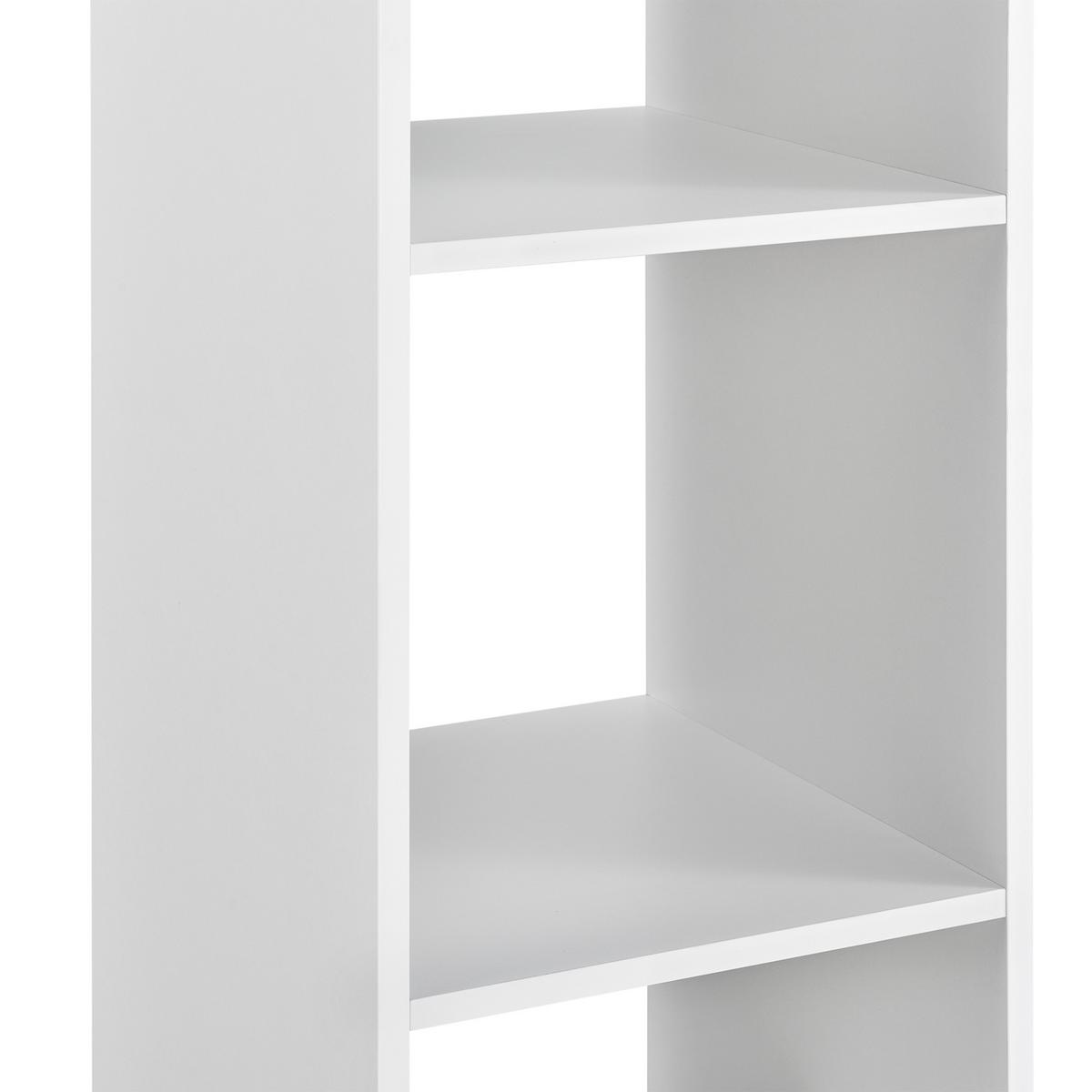 BARTISCH Visby - Weiß, Holzwerkstoff (70/70/110cm) - [en.casa]