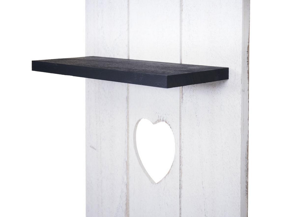 WANDREGAL Grau - Grau, Holz (33/150/13cm) - MCW