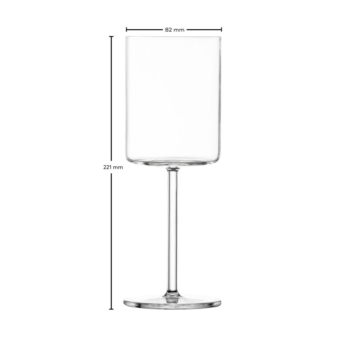 ROTWEINGLÄSER Modo transparent 440 ml 4er Set - Transparent, Glas (0.44L) - Schott Zwiesel