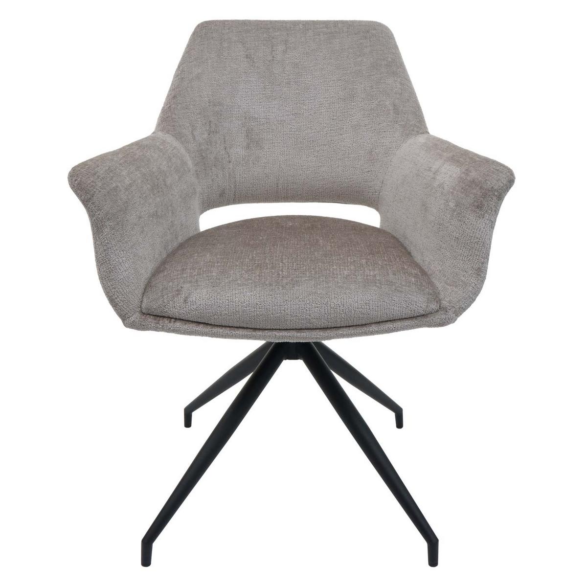 ESSZIMMERSTUHL taupe - Taupe, Textil (65/86/60cm) - MCW