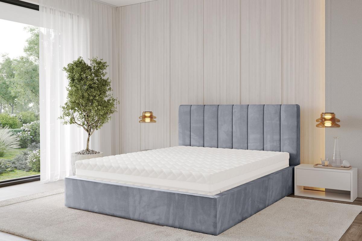 MATRATZE 160x200 Härtegrad H3 & H4 - 25 cm Taschenfederkernmatratze Bett Matratzen JUNILA - Weiß, Kunststoff (160/200cm) - ALTDECOR