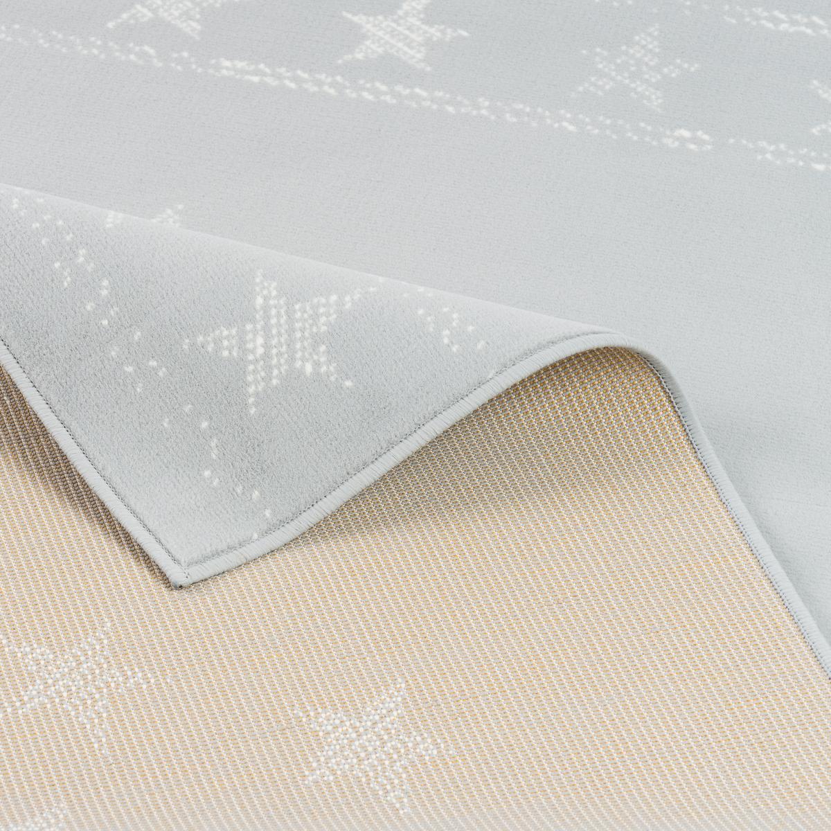 KINDER UND JUGEND TEPPICH TRENDLINE MODERN STARS - Grau, Textil (140/200cm) - Pergamon