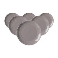 DESSERTTELLER Levi Grau ø 21 cm 6er Set - Grau, Keramik (21cm) - Ritzenhoff Breker