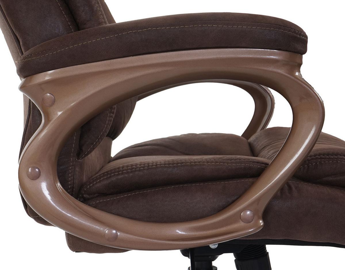 BÜROSTUHL Braun - Taupe/Braun, Textil (68/120/74cm) - MCW