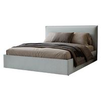 POLSTERBETT Bianco - Schwarz/Grau, Holzwerkstoff/Kunststoff (140/200cm) - MIRJAN24