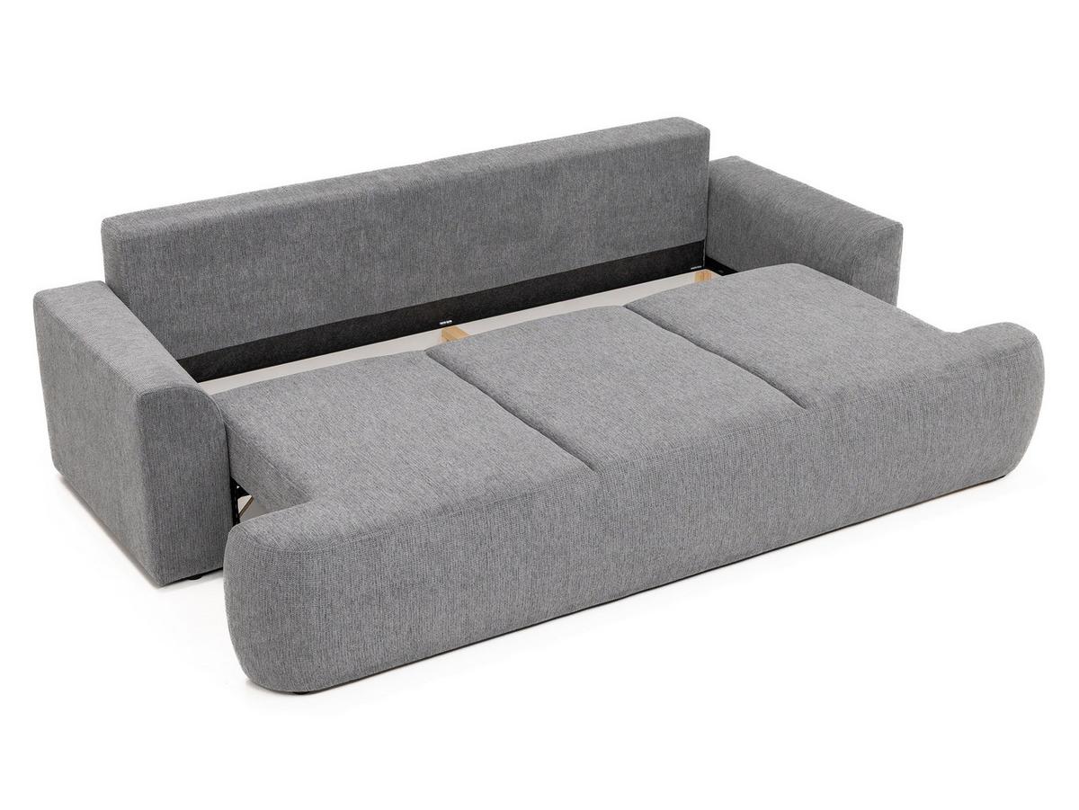 SCHLAFSOFA Velo - Schwarz/Grau, Holz/Kunststoff (248/94/110cm) - MIRJAN24