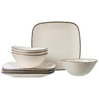 TAFELSERVICE Casa creme 8-tlg. - Creme, Keramik (29.5/34.5/33cm) - Ritzenhoff Breker