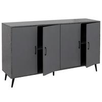 SIDEBOARD Grau - Grau, Holz (150/88/40cm) - MCW