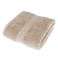 DUSCHTUCH Essential beige 70/130 cm - Beige, Textil (70/130cm) - Homescapes