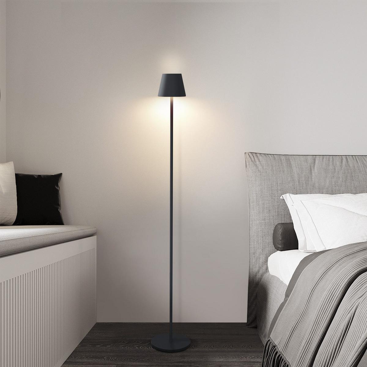 STEHLAMPE Scheinhold 11.0/125.0/11.0 cm - Schwarz, Metall (11/11/125cm) - ZMH