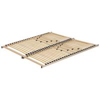 LATTENROST 180x200 cm Heller Holzfarbton Vouziers - Hellbraun, Holz (180/200cm) - Beliani