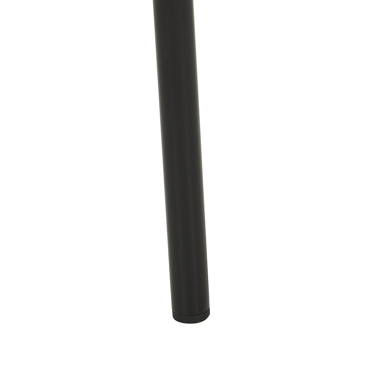 ESSZIMMERSTUHL 2er-Set Cord Blau Loverna - Blau, Textil/Metall (56/89/59cm) - Beliani