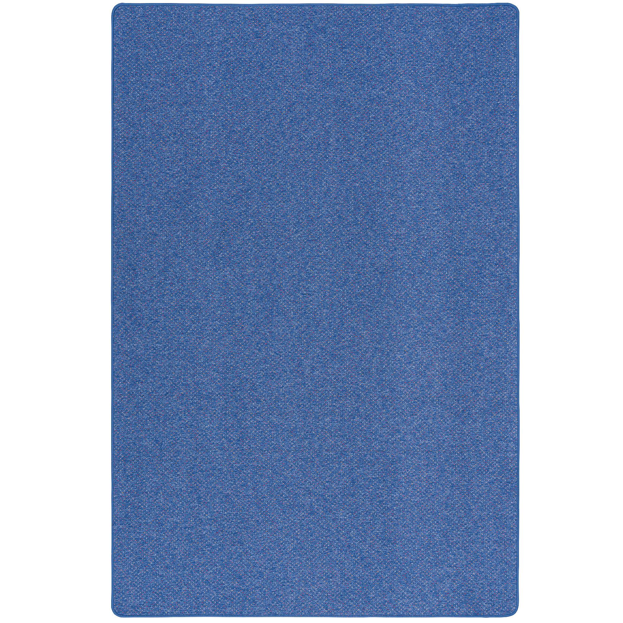 SCHLINGEN TEPPICH ALMA MELIERT - Blau, Textil (80/160cm) - Snapstyle