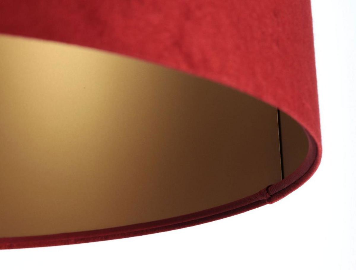 HÄNGELEUCHTE Gold 40/20 cm - Rot/Goldfarben, Kunststoff (40/0.6/20cm) - ONZENO