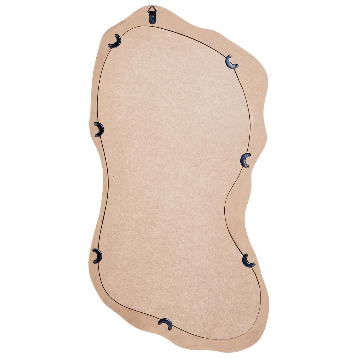 WANDSPIEGEL 38/75 cm Gold Sery - Goldfarben, Glas (38/75/6cm) - Beliani