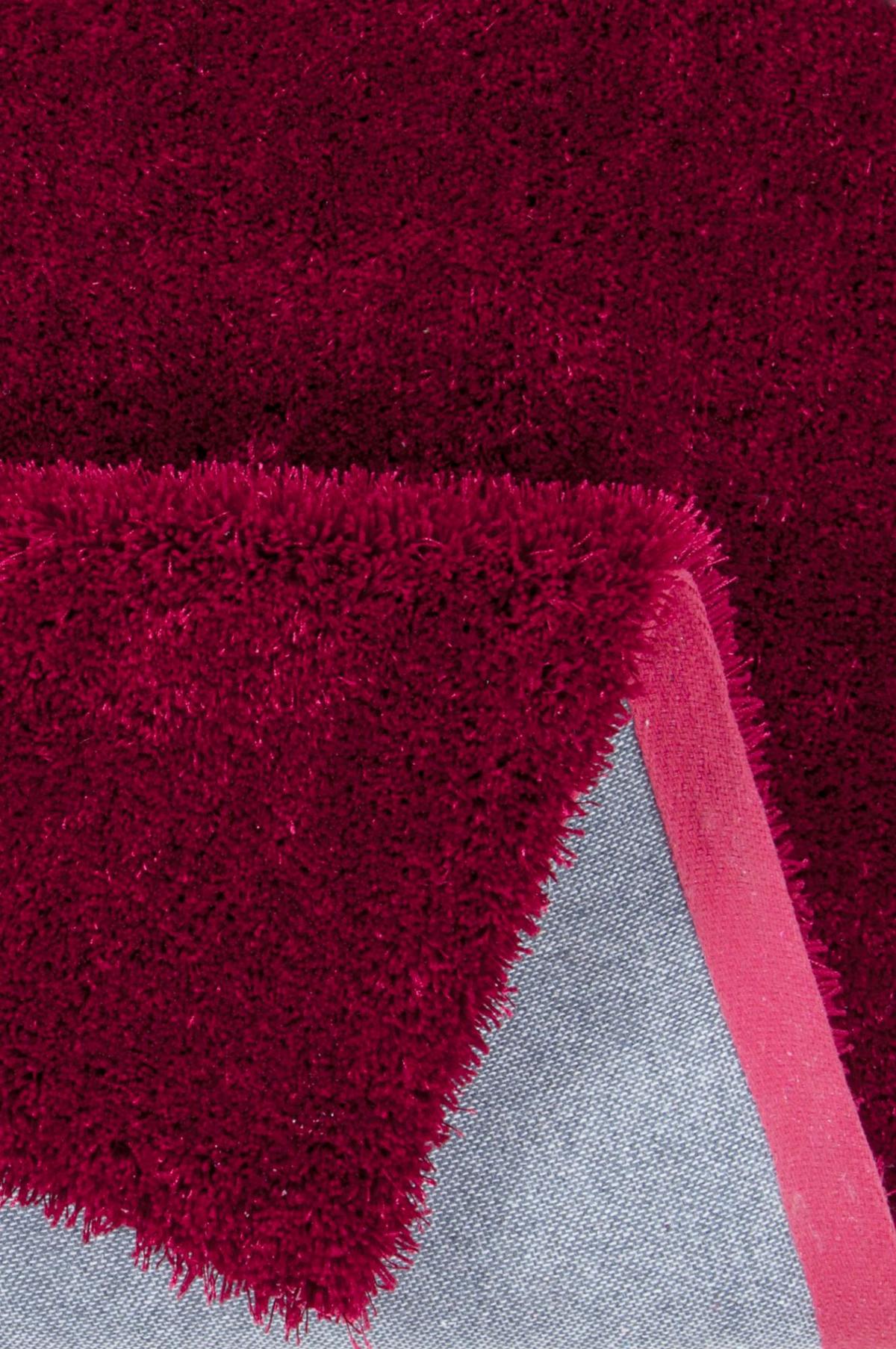 HOCHFLORTEPPICH Alessia 65x135 cm - Rot, Textil (65/135cm) - Gino Falcone