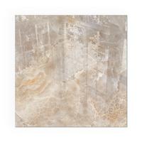 GLASPLATTE für Kamin 60x60 cm - Beige, Glas (60/60/0.4cm) - TULUP
