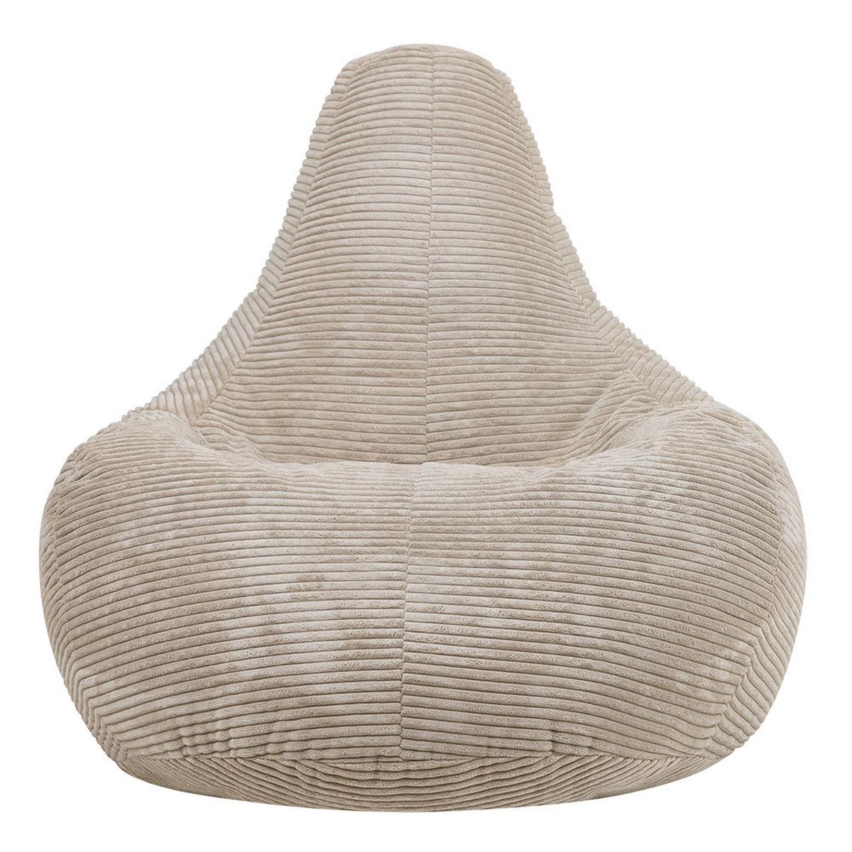 SITZSACK Dalton - Beige, Textil (82/76/82cm) - icon