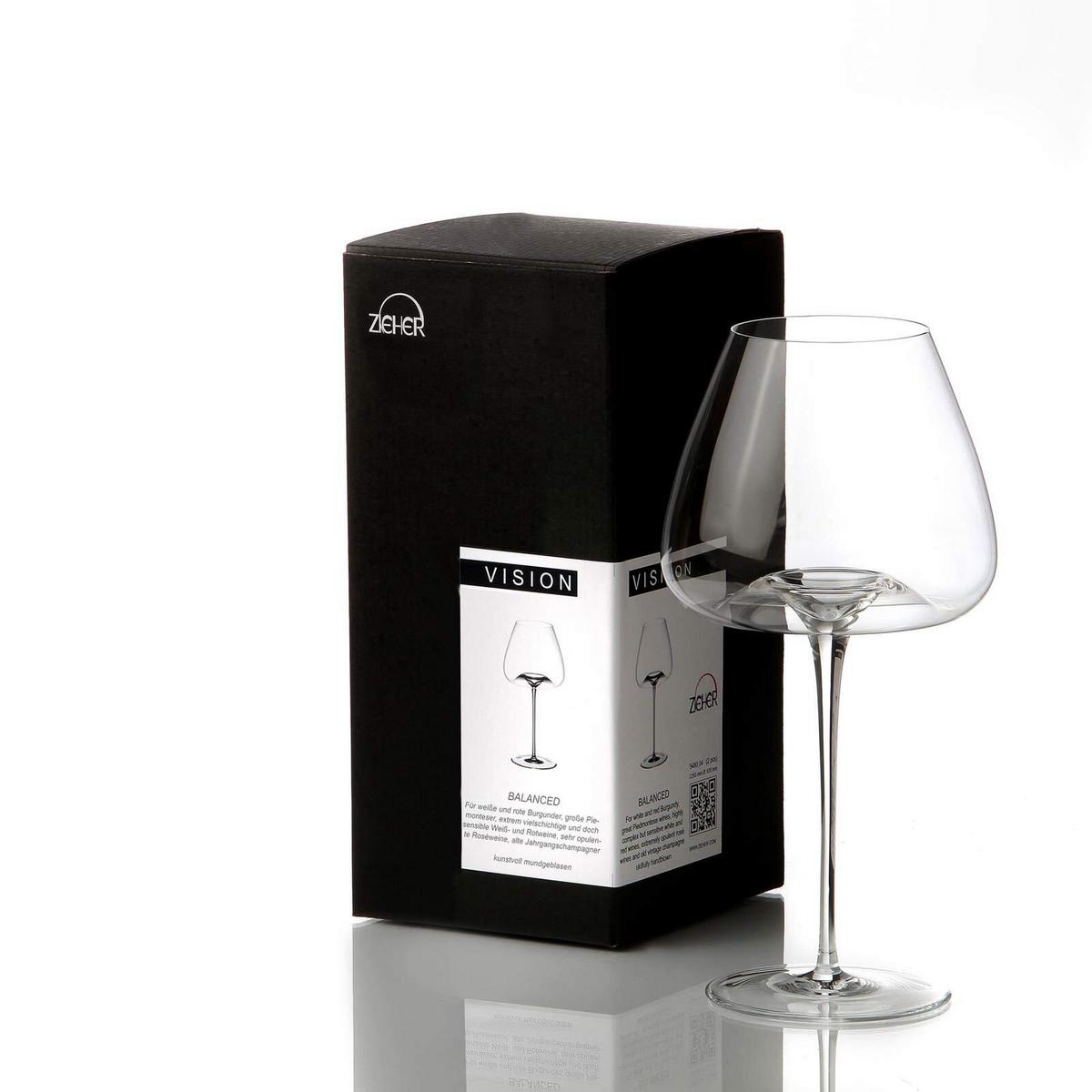 WEINGLAS Vision Balanced transparent 850 ml - Transparent, Glas (0.85L) - Zieher