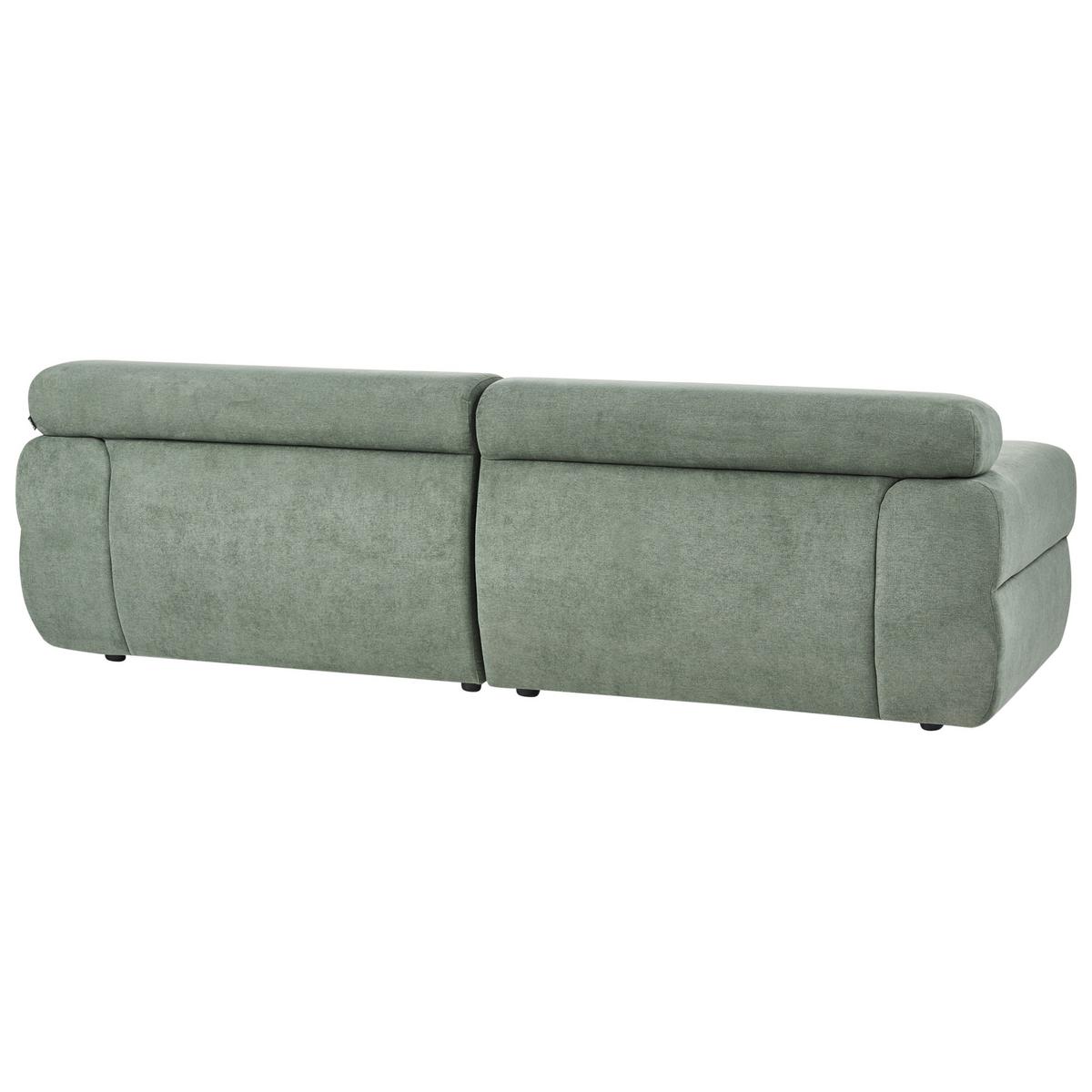3-SITZER-SOFA Stoff Grün Hovden - Grün, Textil (210/69/95cm) - Beliani