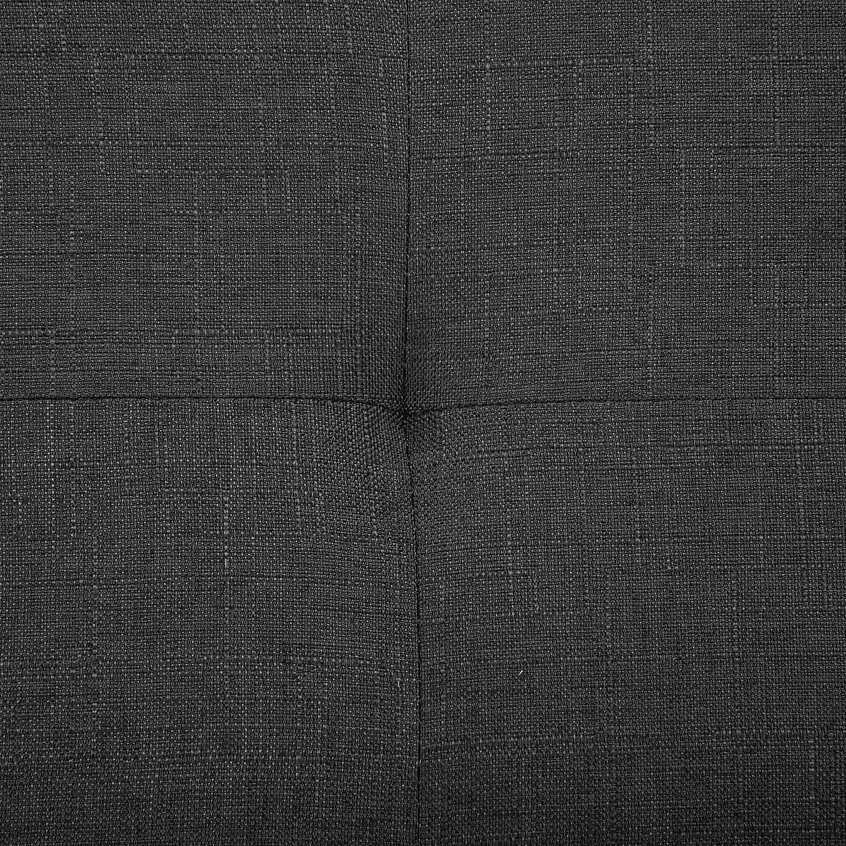 WASSERBETT 180/200 cm Grau La Rochelle - Dunkelgrau, Textil (180/200cm) - Beliani