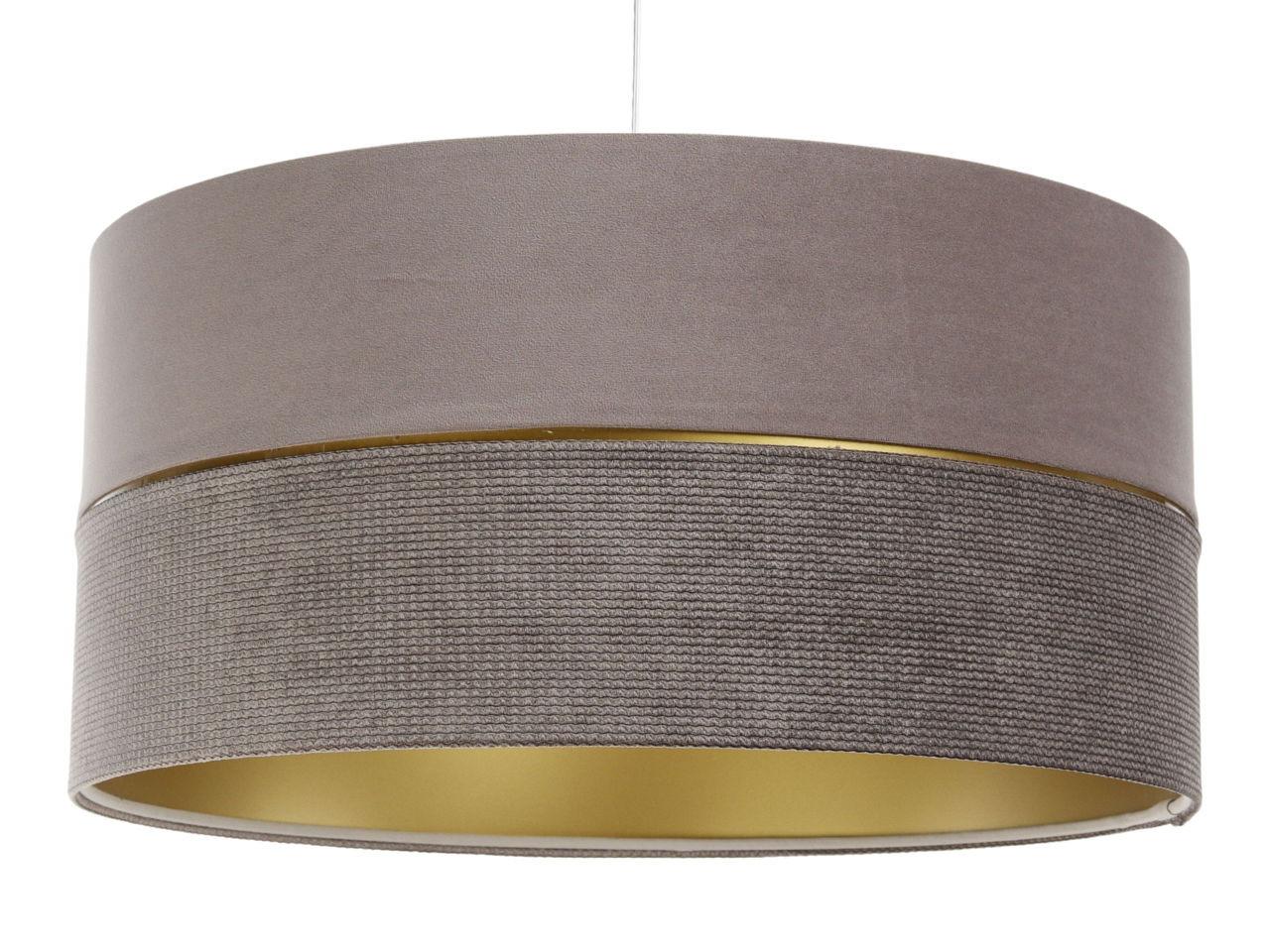 HÄNGELEUCHTE Gold 50/25 cm - Goldfarben/Braun, Kunststoff (50/0.8/25cm) - ONZENO