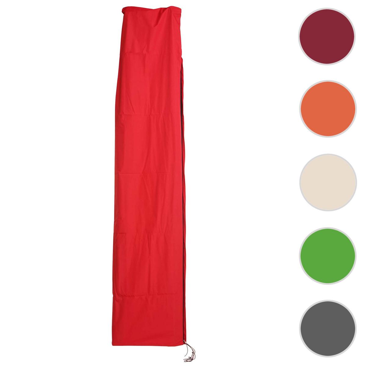 SCHUTZHÜLLE MCW FÜR AMPELSCHIRM Rot - Rot, Textil (60/240/60cm) - MCW