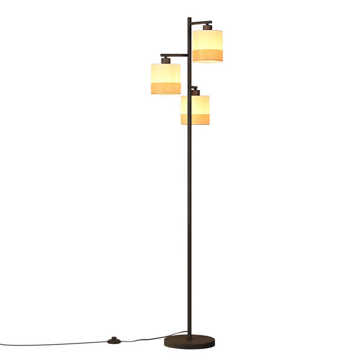 STEHLAMPE CALW Ⅲ 25/14/158 cm - Schwarz, Metall (25/14/158cm) - Nettlife