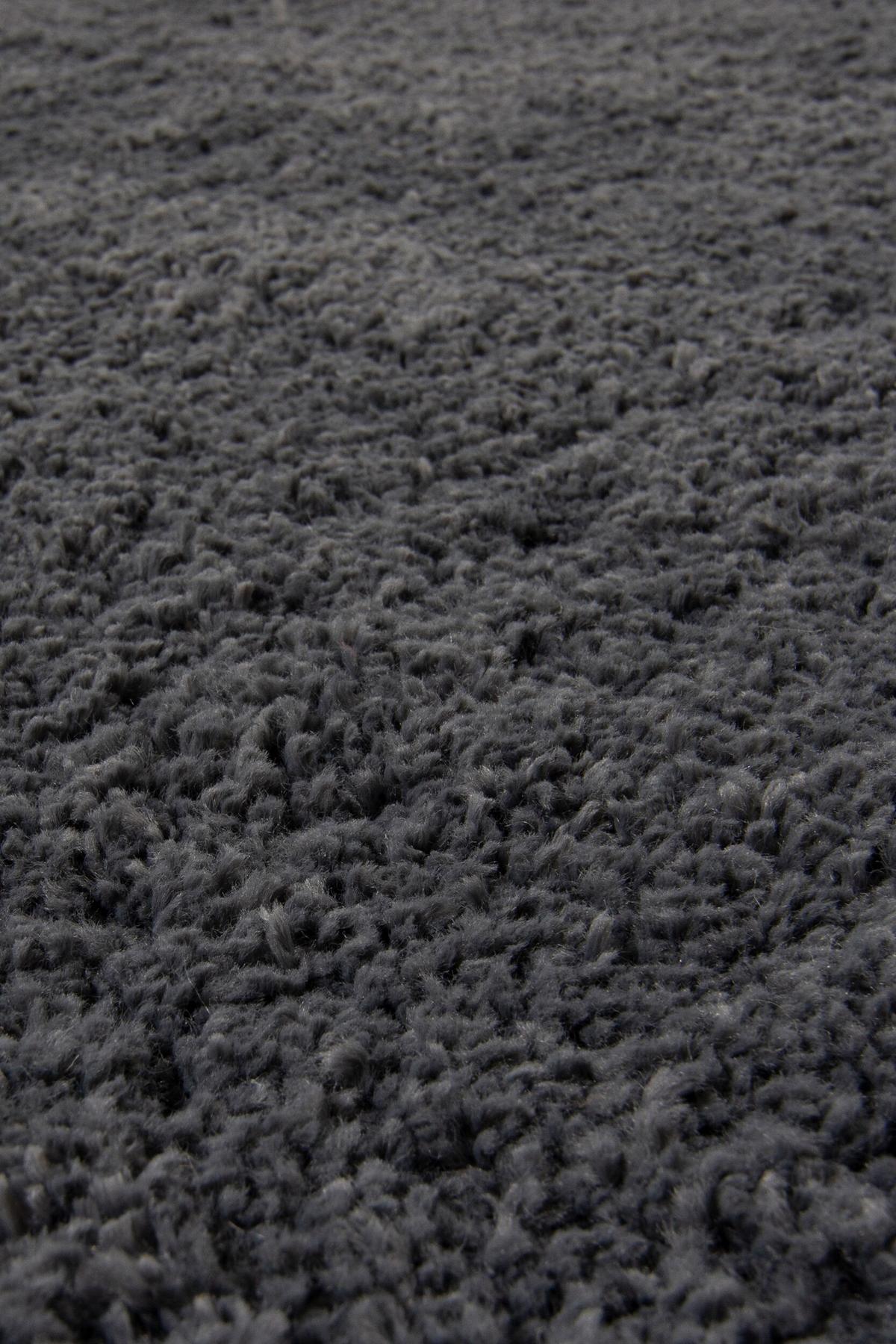TEPPICH LYNE, einfarbig, Anthrazit, 200 x 290 cm - Anthrazit, Textil (290/200cm) - KADIMA DESIGN
