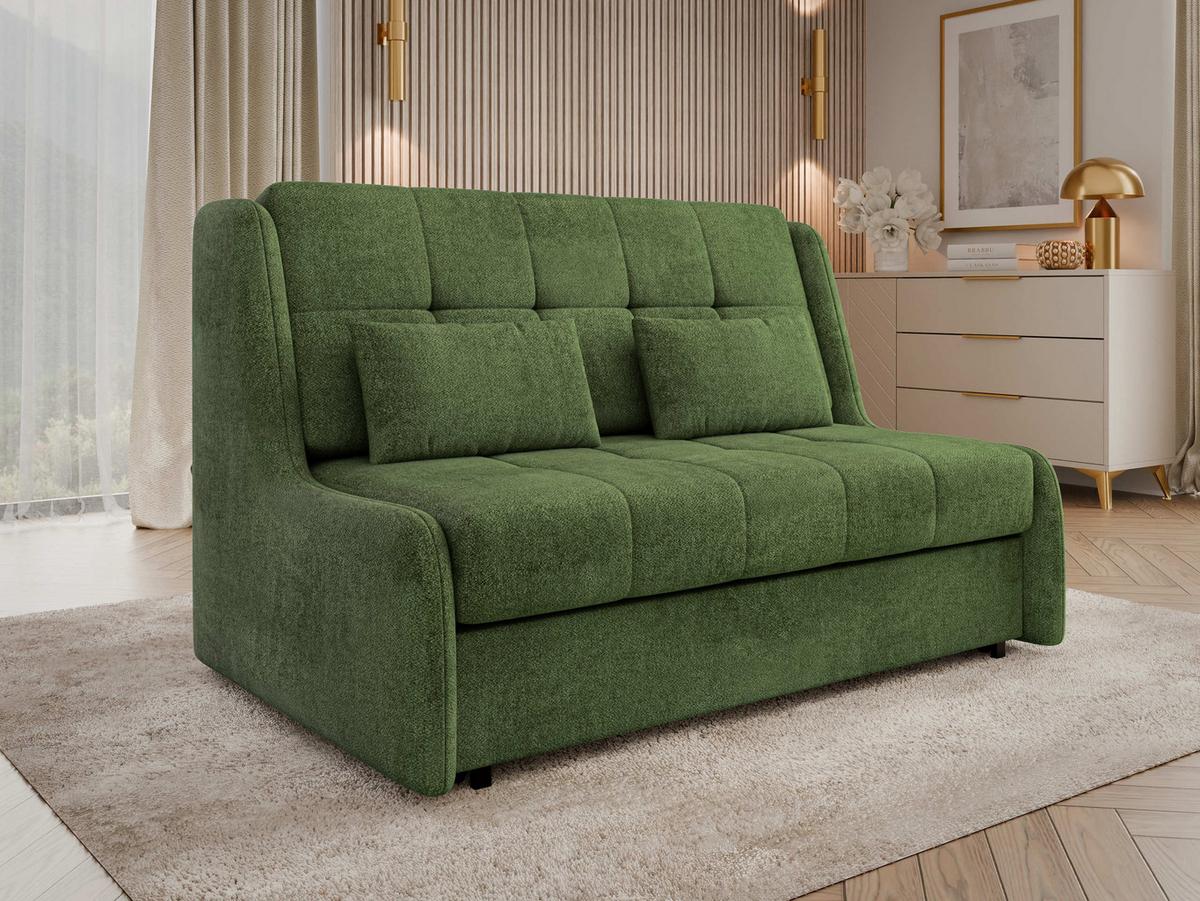 SCHLAFSOFA Viva Elite III - Schwarz/Grün, Holz/Metall (146/85/98cm) - MIRJAN24