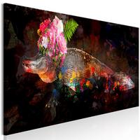KUNSTDRUCK Bunt 150/50 cm - Multicolor, Textil (150/50cm) - KUNSTLOFT