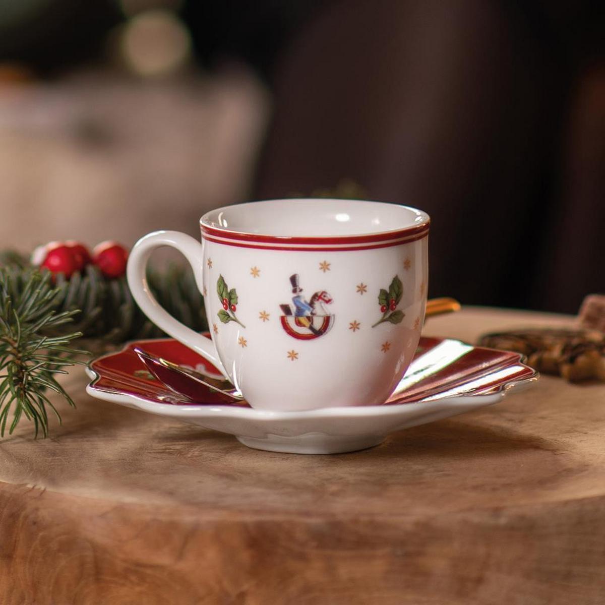 ESPRESSOUNTERTASSEN Toy's Delight bunt ø 13 cm 6er Set - Multicolor, Keramik (13cm) - Villeroy & Boch