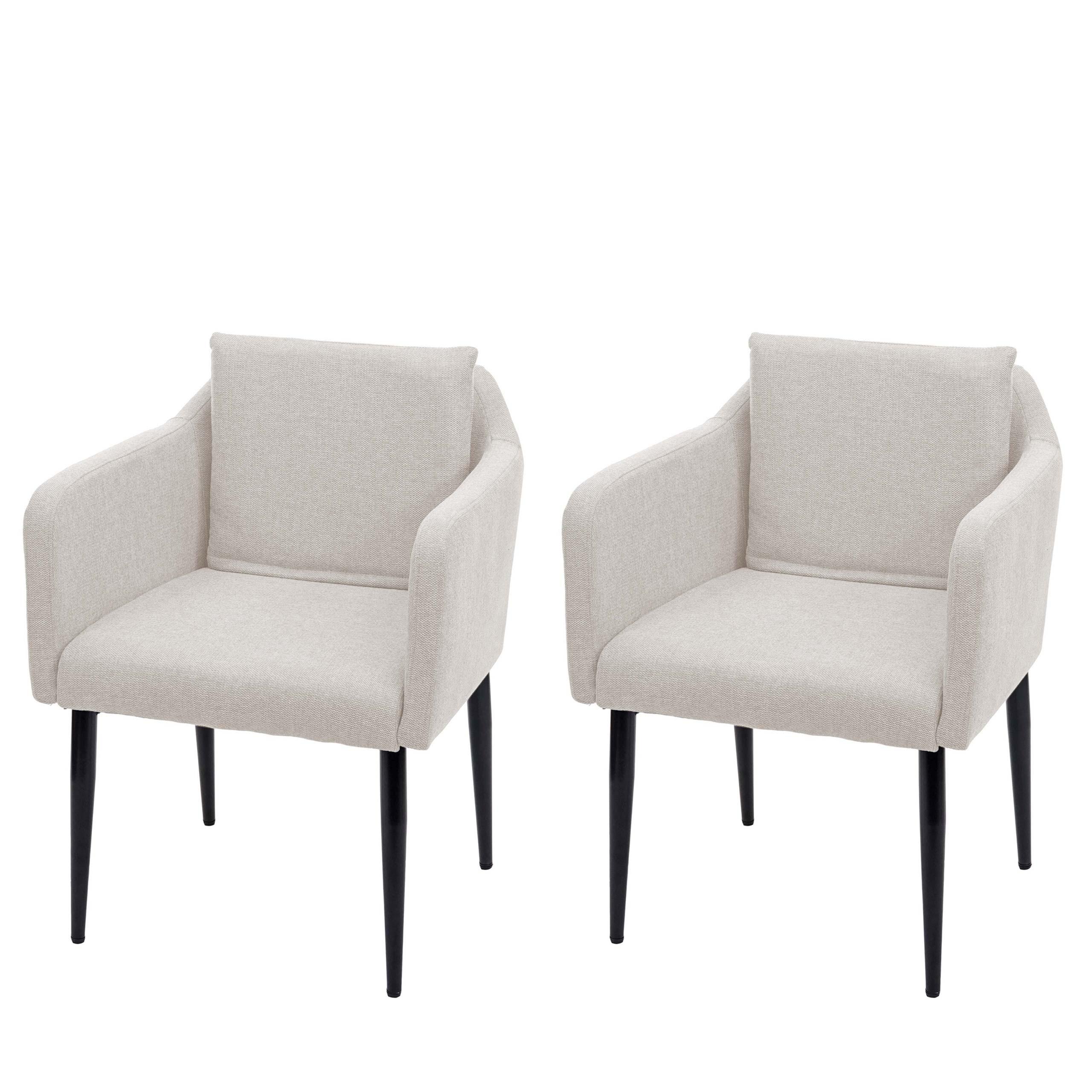 ESSZIMMERSTUHL Beige 2er-Set - Beige, Textil (60/86/65cm) - MCW