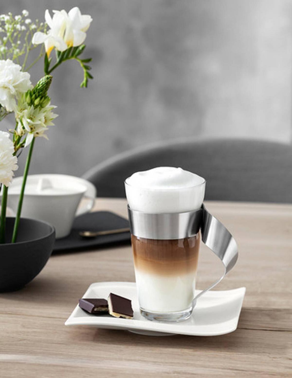 LATTE-MACCHIATO-GLÄSER NewWave transparent 300 ml 6er Set - Transparent, Glas (0.3L) - Villeroy & Boch