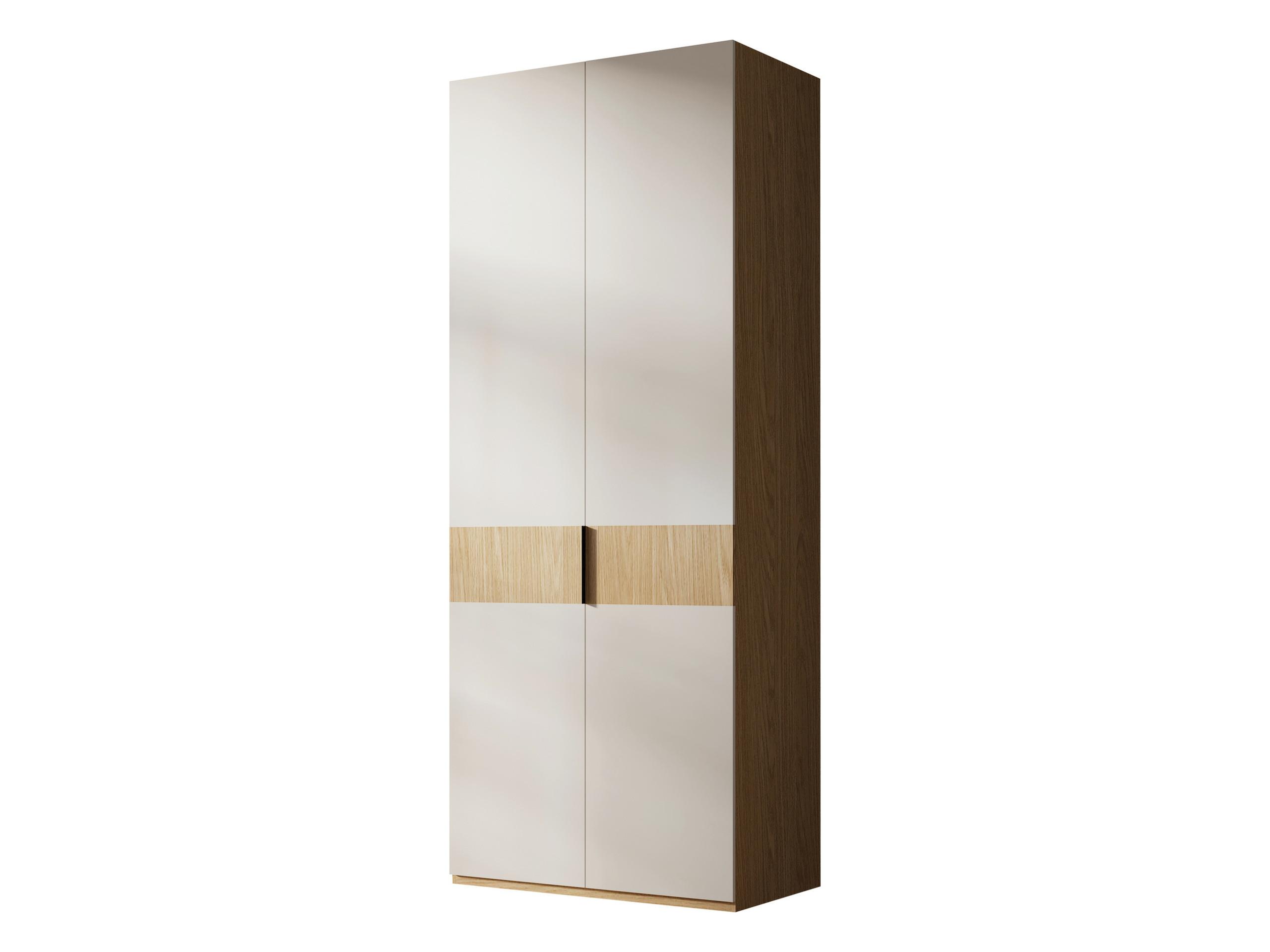 KLEIDERSCHRANK Soreno 90 2D - Eichefarben/Beige, Holzwerkstoff/Kunststoff (90/237/60cm) - MIRJAN24