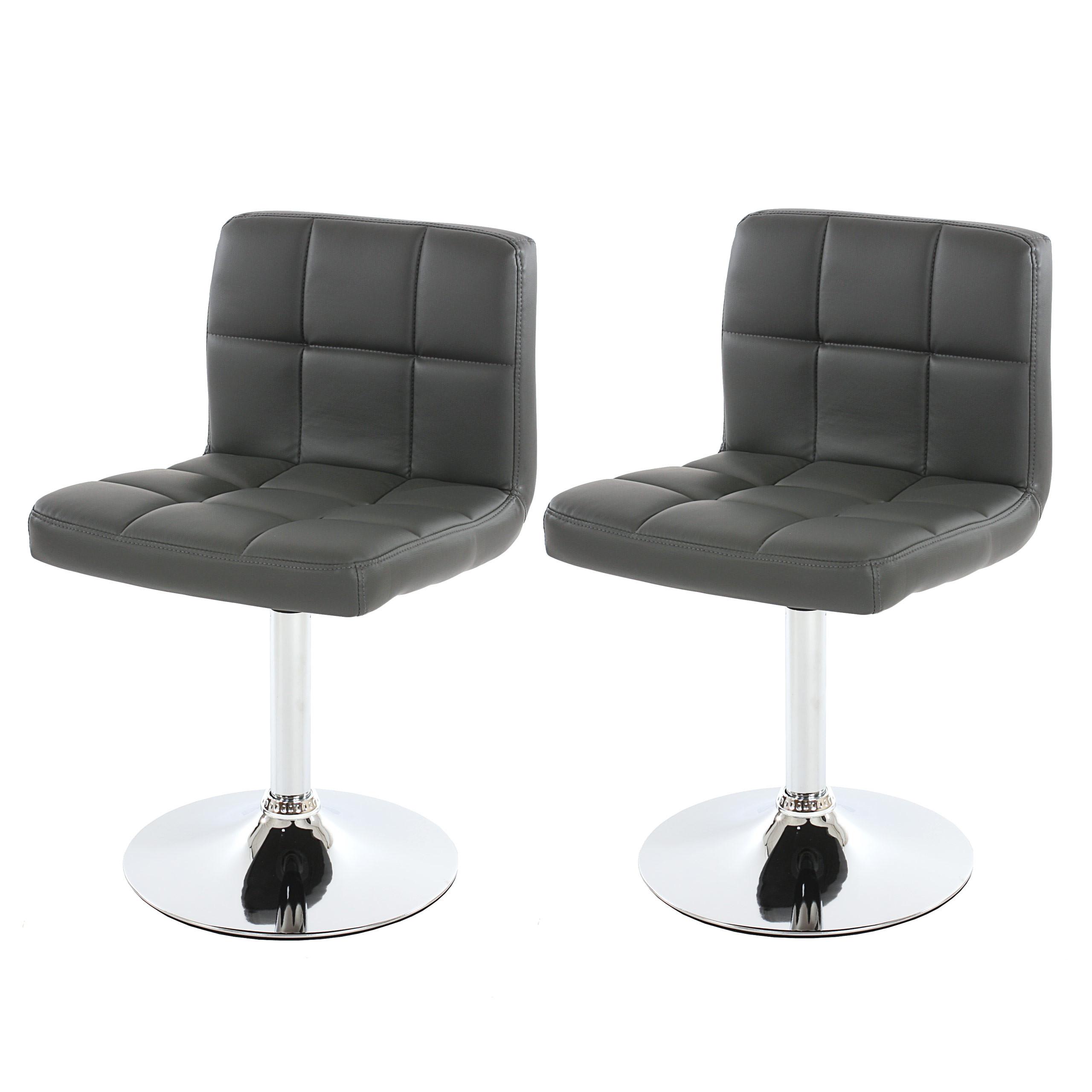 ESSZIMMERSTUHL Grau 2er-Set - Grau, Textil (43/76/44cm) - MCW