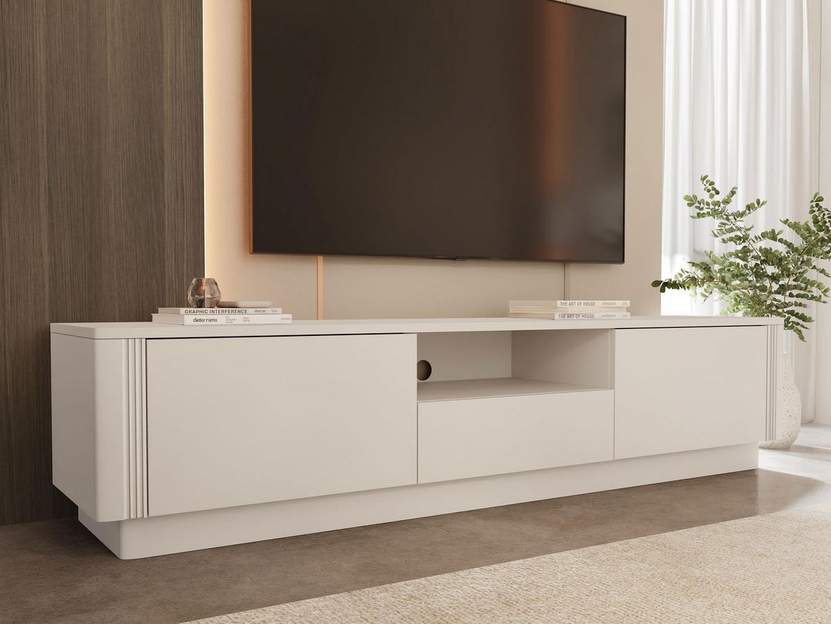 TV-SCHRANK Netari 2D1SZ - Sandfarben, Holzwerkstoff (180/41/40cm) - MIRJAN24