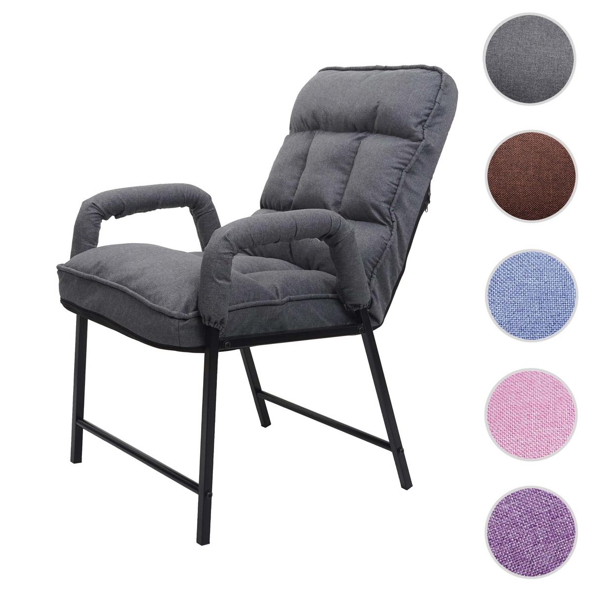 ESSZIMMERSTUHL Grau - Dunkelgrau/Grau, Textil (57/96/111cm) - MCW