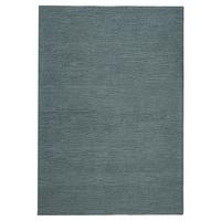 WOLLTEPPICH ALNE, einfarbig, Türkis, 120 x 170 cm - Blau, Textil (170/120cm) - KADIMA DESIGN