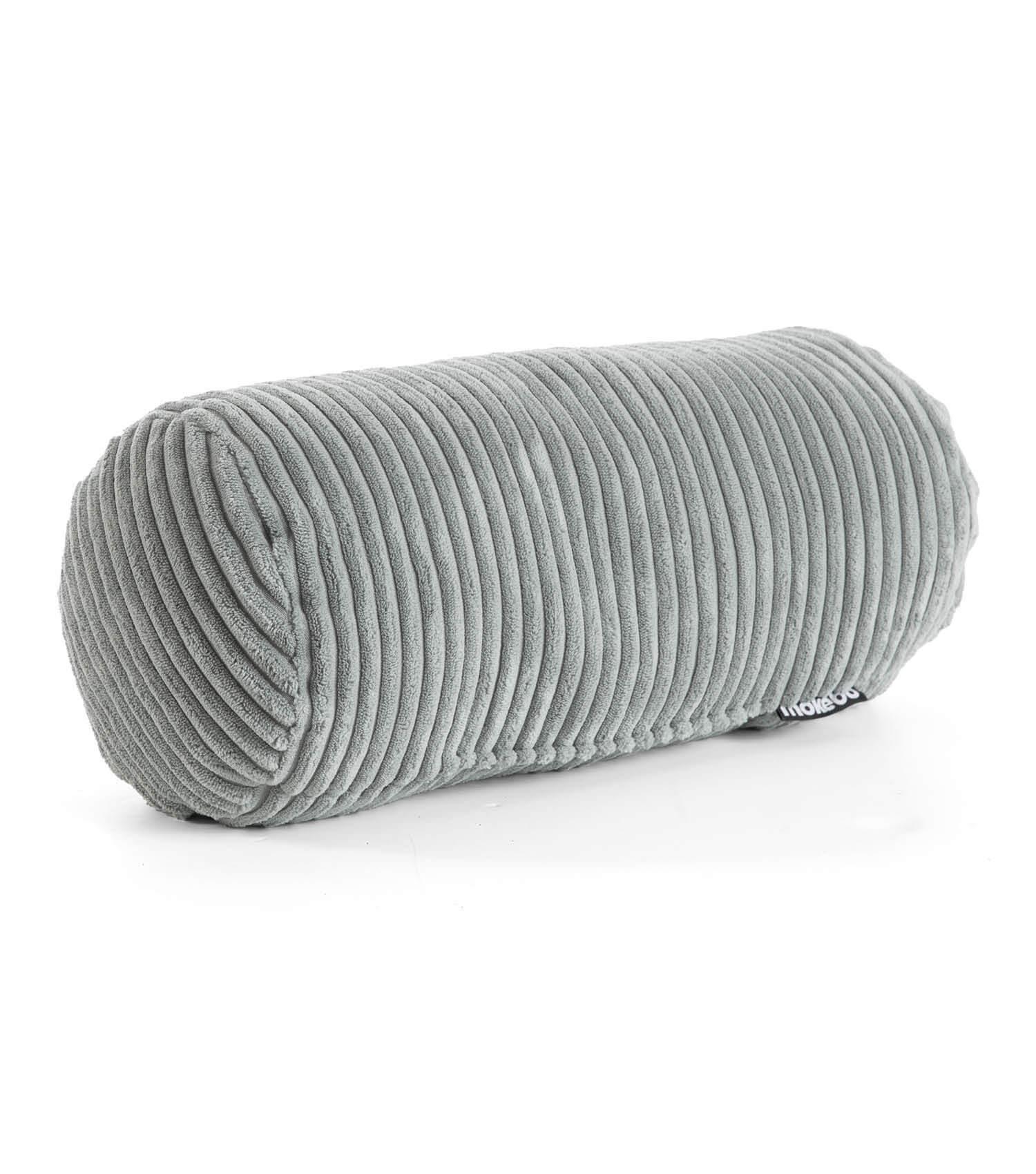 NACKENKISSEN Das Nickerchen - Grau, Textil (17.5/37cm) - Mokebo