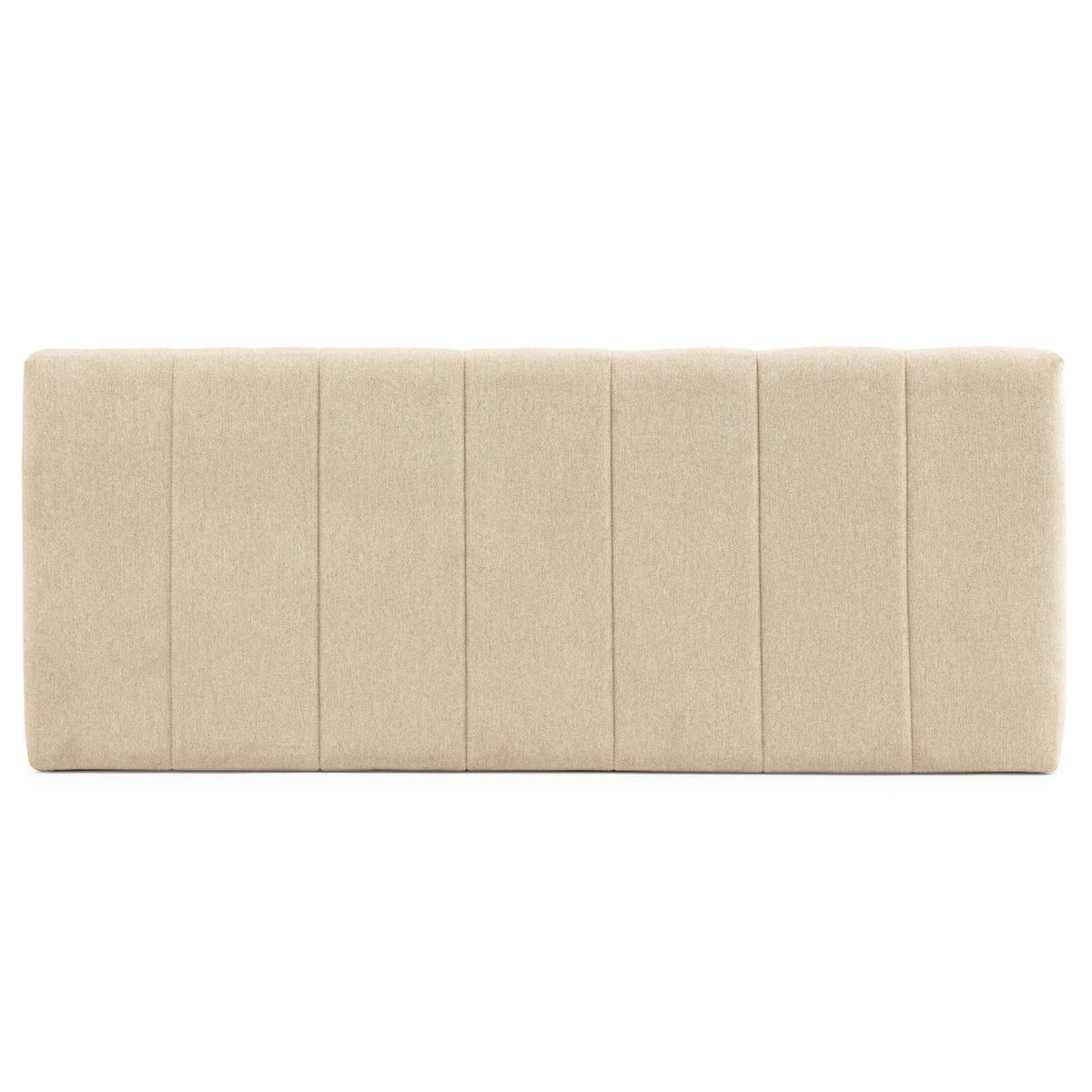 KOPFTEIL 140x60 cm Creta Beige - Beige, Textil (8/60/140cm) - VS Venta-stock