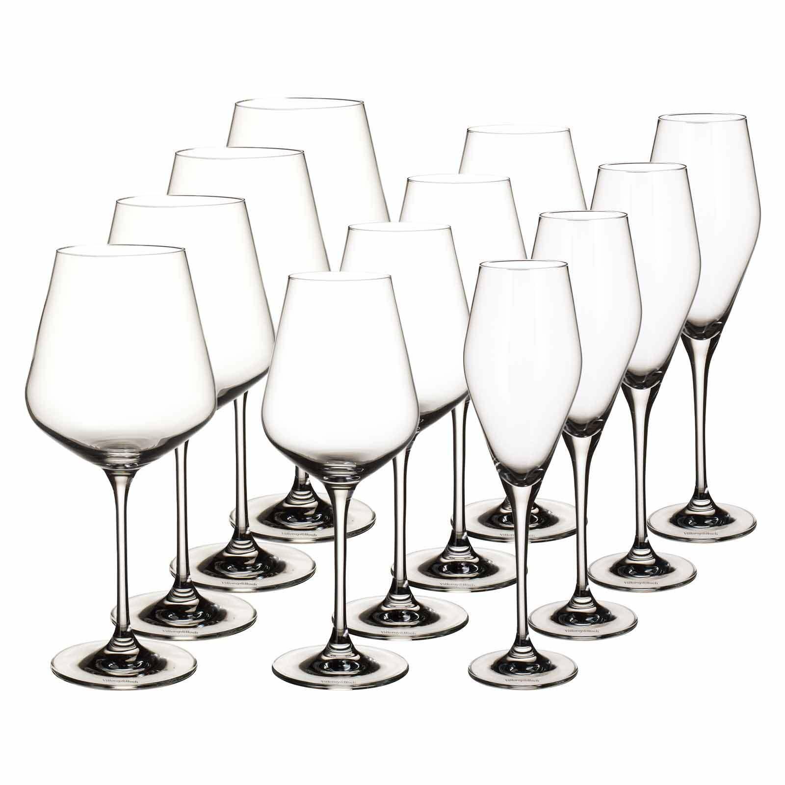 WEIN- UND SEKTGLÄSER La Divina transparent 12er Set - Transparent, Glas - Villeroy & Boch