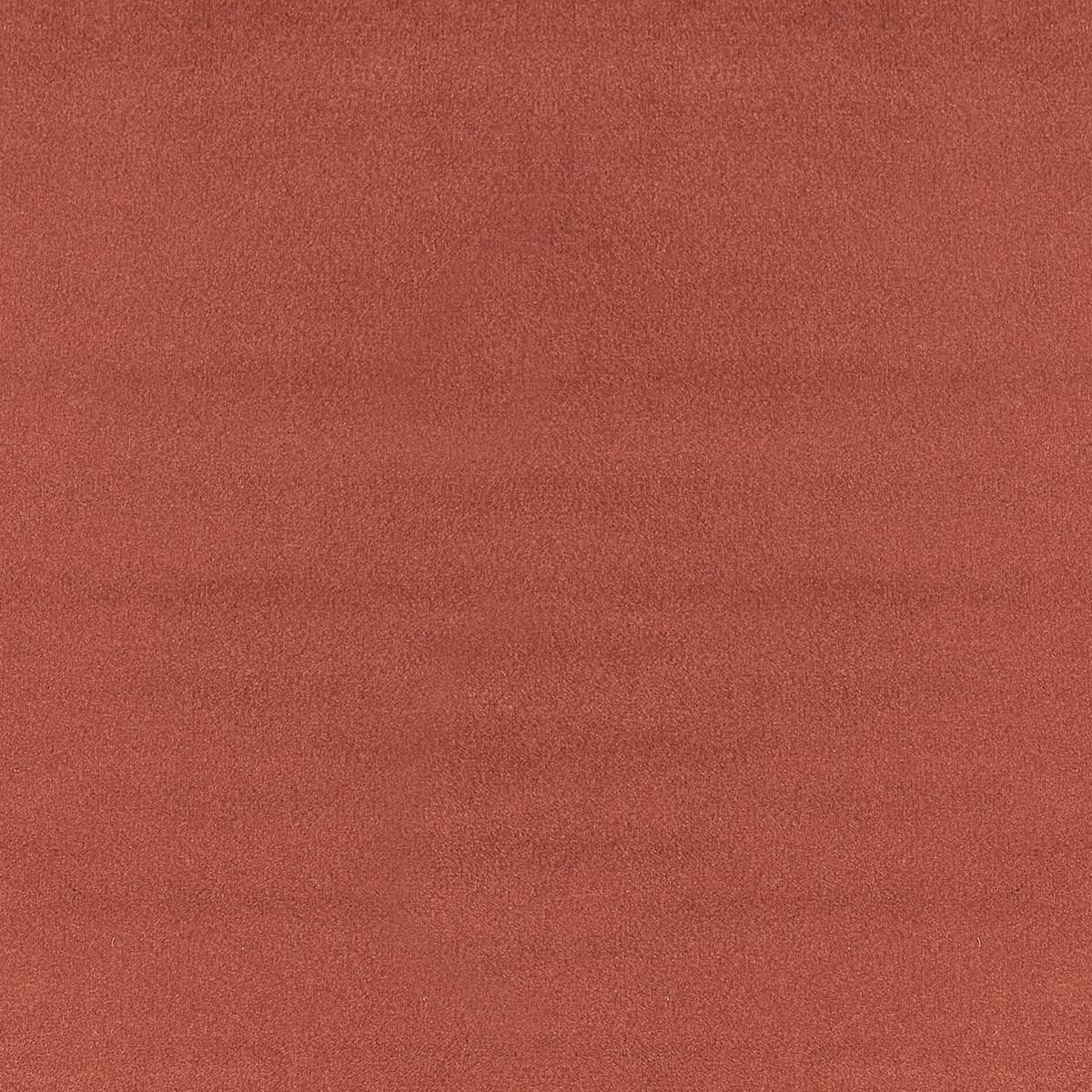 OTTOMANE Samtstoff Hellrot Alnes - Hellrot, Textil (88/41/80cm) - Beliani